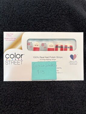 Color Street Secret Santa Nail Strips
